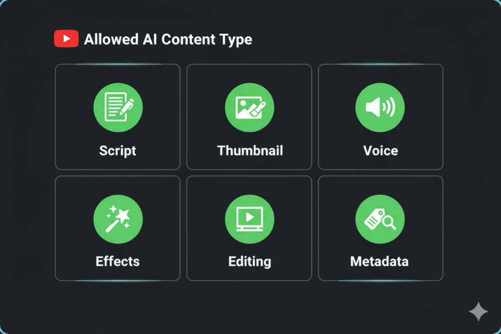 youtube rules for ai generated content