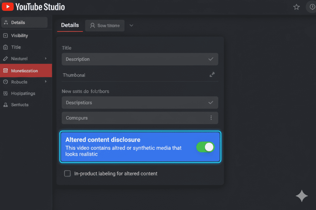 youtube rules for ai generated content