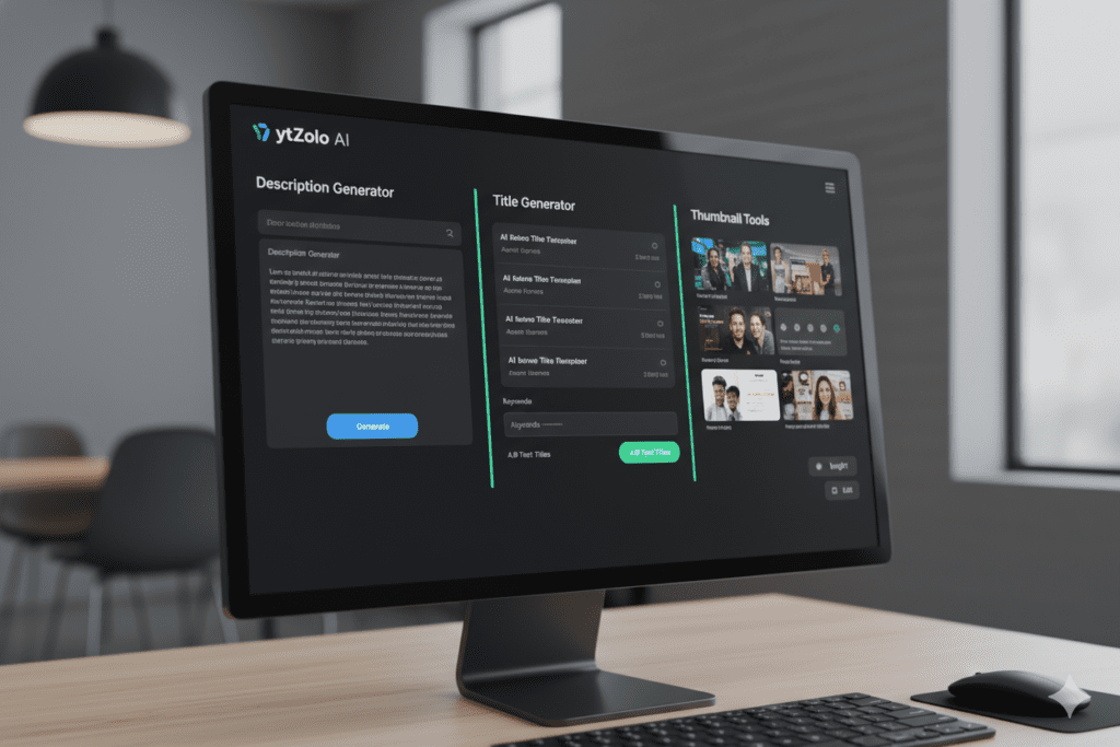 youtube video description generator ai