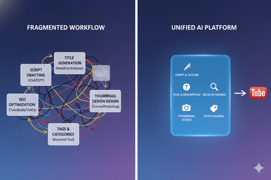 youtube video script generator ai