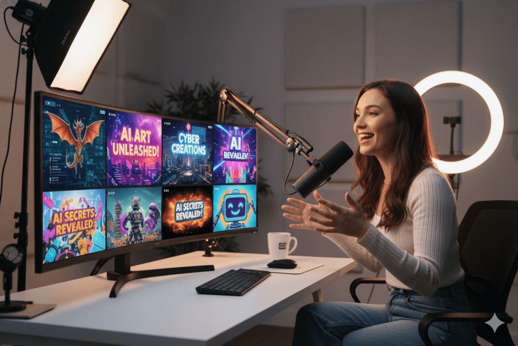 Current image: AI Thumbnail Generator for YouTube The Creator's Secret to More Clicks, More Views, and Faster Growth in 2026