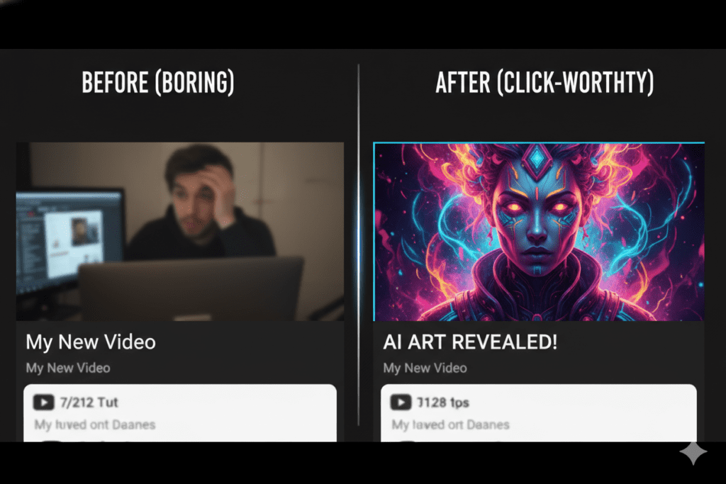 AI YouTube thumbnail generator free