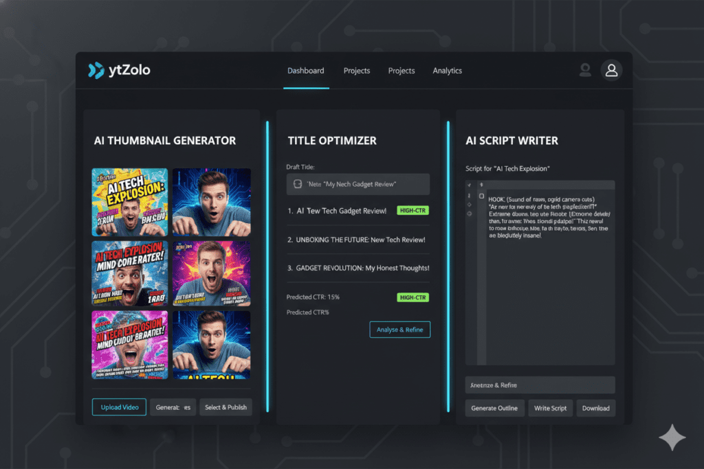 AI thumbnail creator for YouTube videos