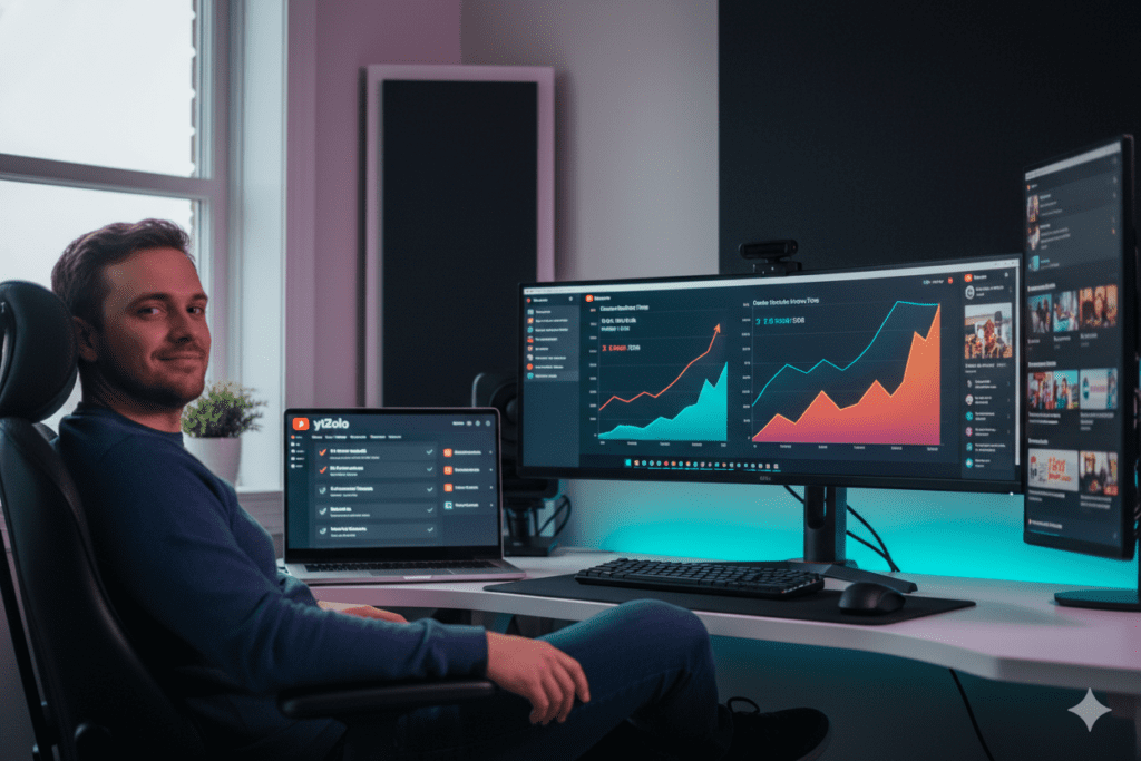 AI thumbnail for YouTube