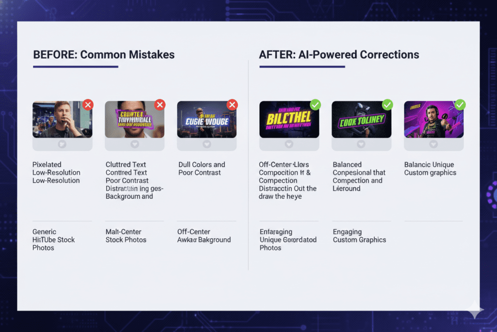 AI thumbnail generator for YouTube