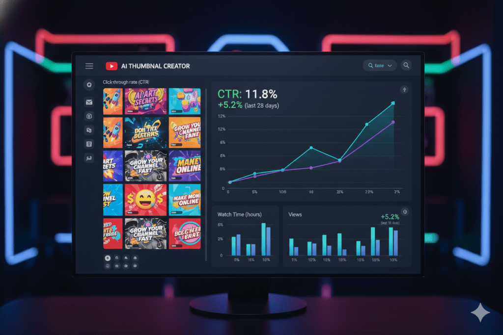 AI thumbnail generator