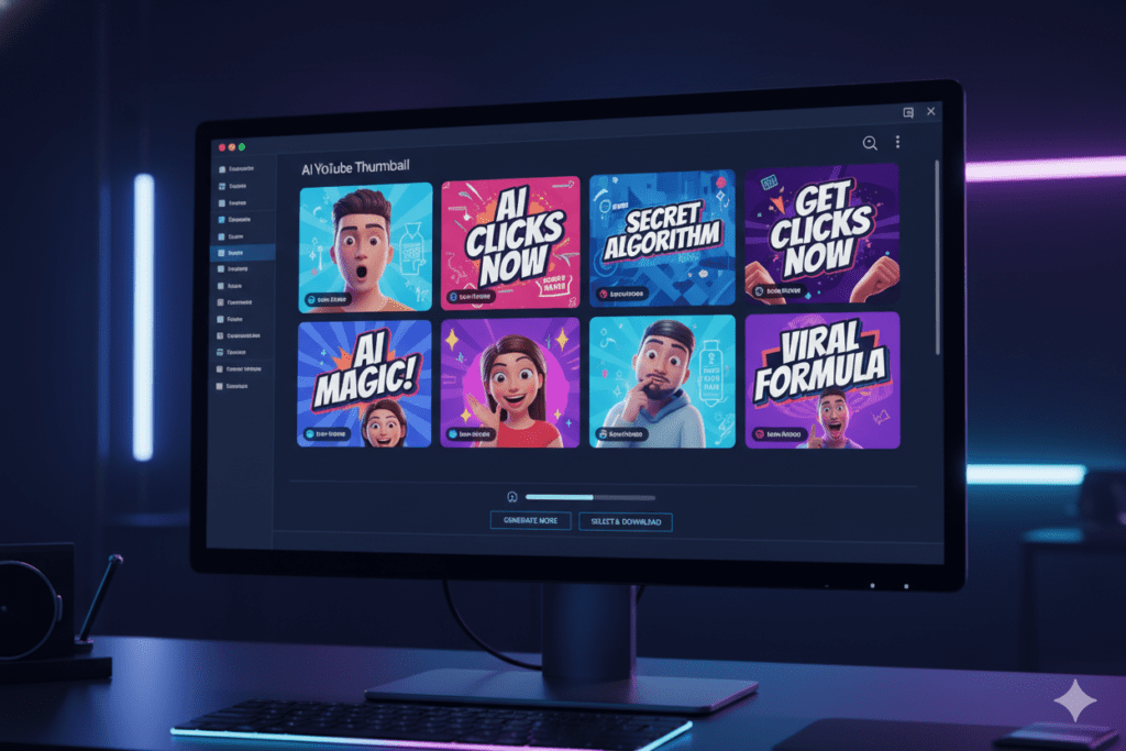 AI thumbnail generator