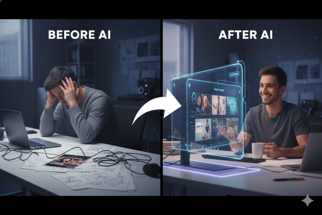 AI thumbnail maker for YouTube videos