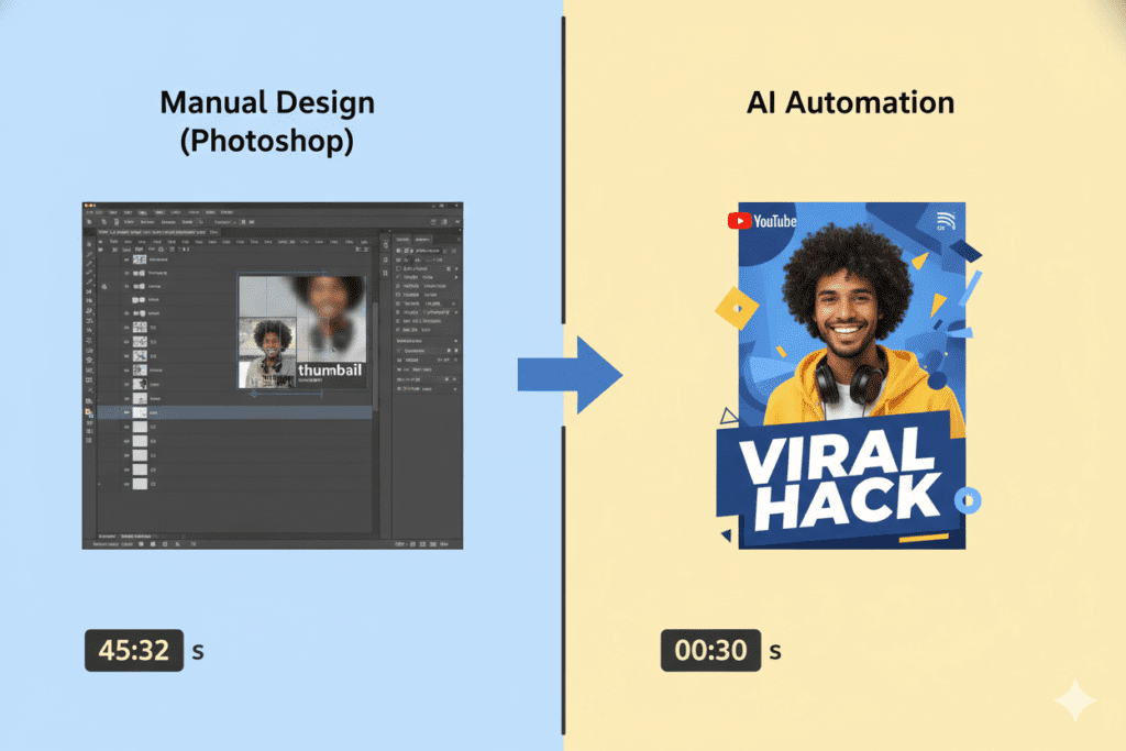 Automatic YouTube thumbnail maker