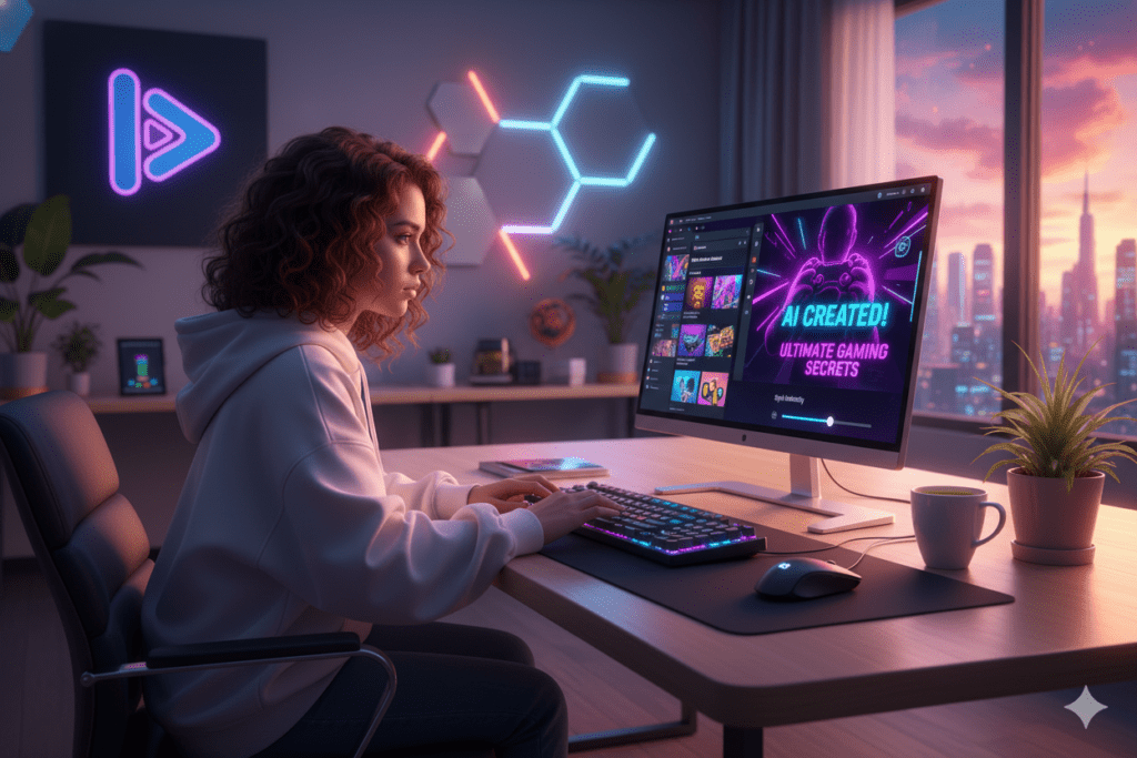 Current image: How to Create a Thumbnail for YouTube AI — The Smarter Way to Get More Clicks in 2026