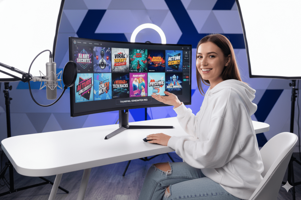 Current image: Stop Losing Views The Best Free AI YouTube Thumbnail Maker That Top Creators Are Using Right Now
