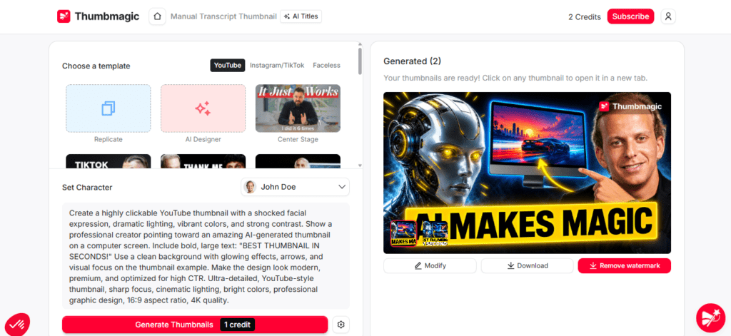 Best Free AI Thumbnail Generator in 2026: An Honest Comparison for YouTube Creators 11 free AI thumbnail maker YouTube