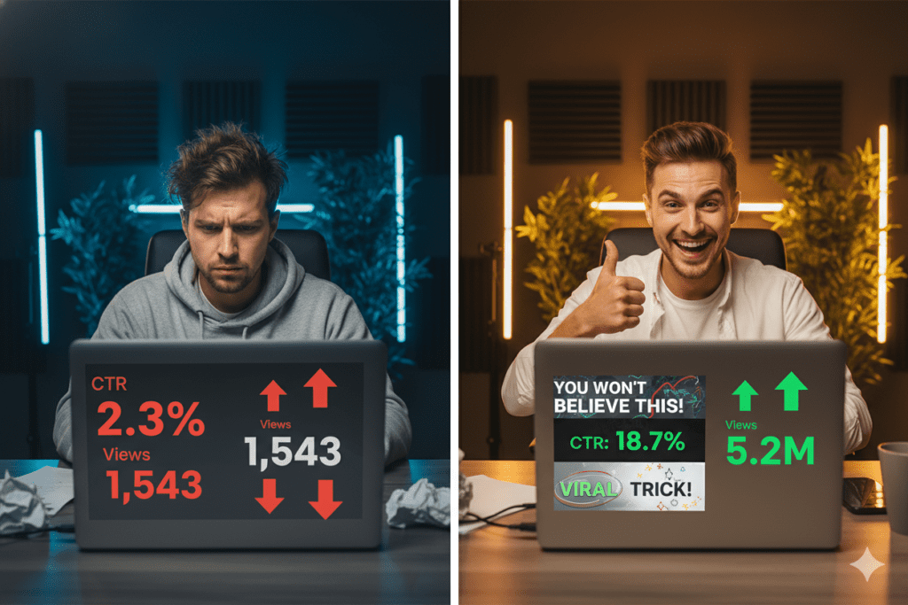 Current image: YouTube Thumbnails AI The Ultimate Guide to Getting More Clicks in 2026 (Without Being a Designer)