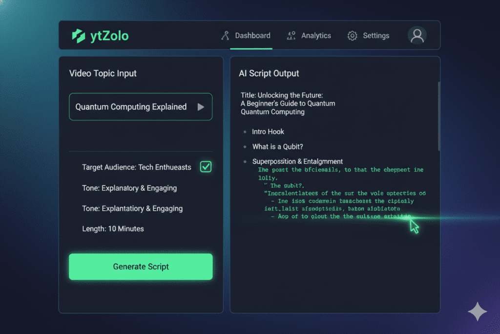 YouTube channel growth tool