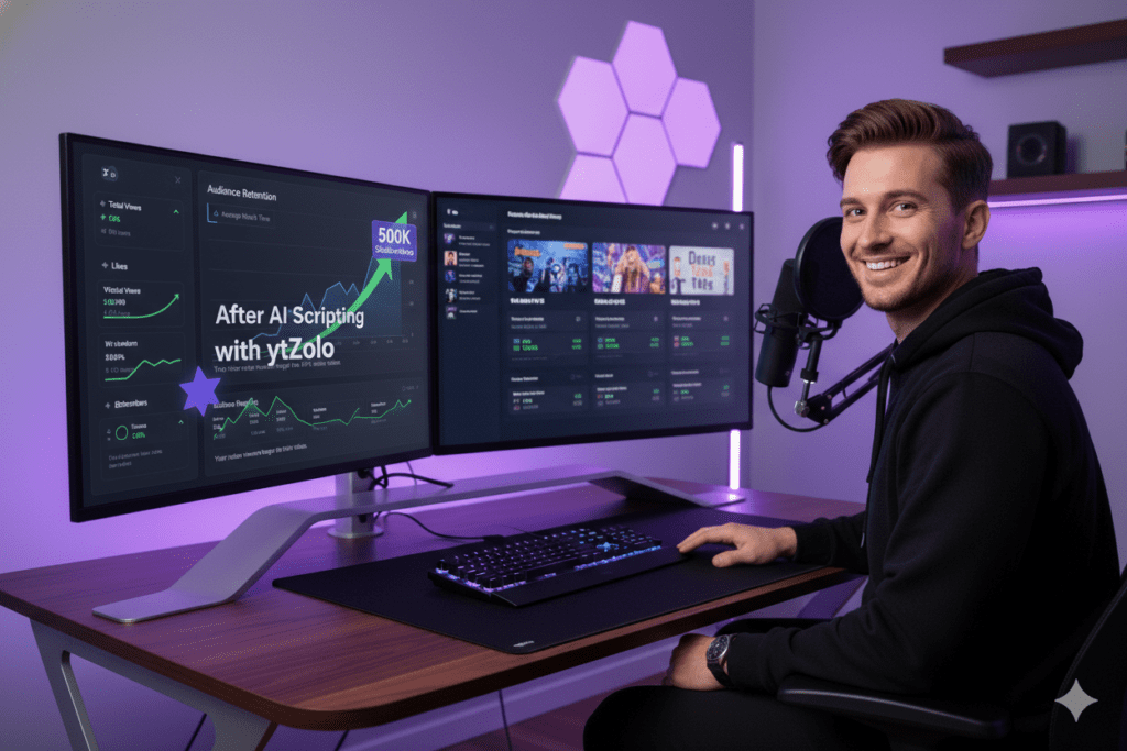 YouTube content creation