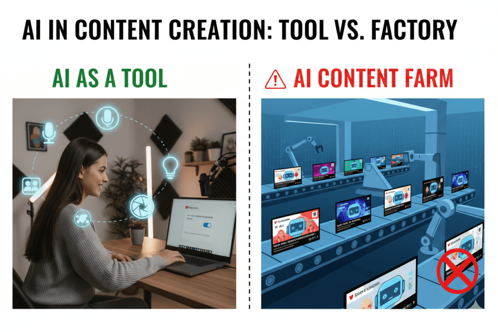 YouTube policy on synthetic and AI content labeling
