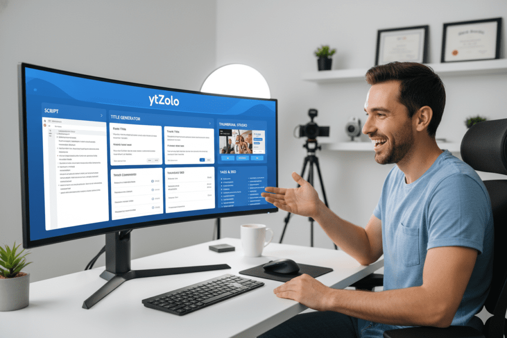 YouTube script writer AI tool