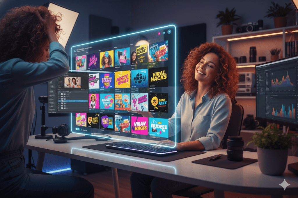 YouTube thumbnail creator online