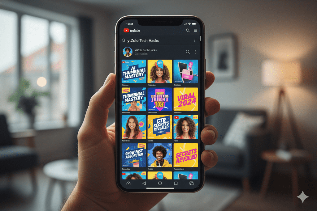 YouTube thumbnail creator online