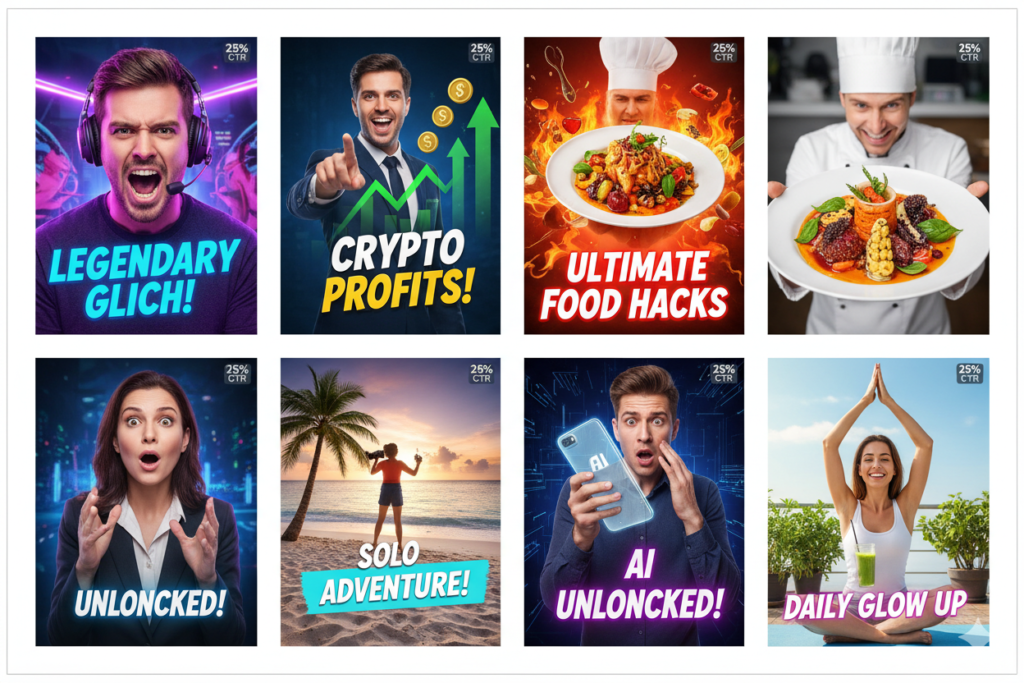 YouTube thumbnail creator