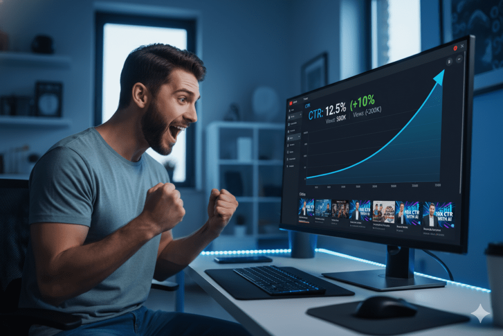 YouTube thumbnail creator