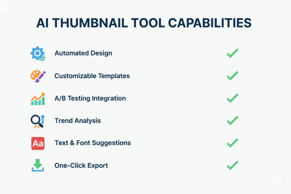 YouTube thumbnail design AI tool