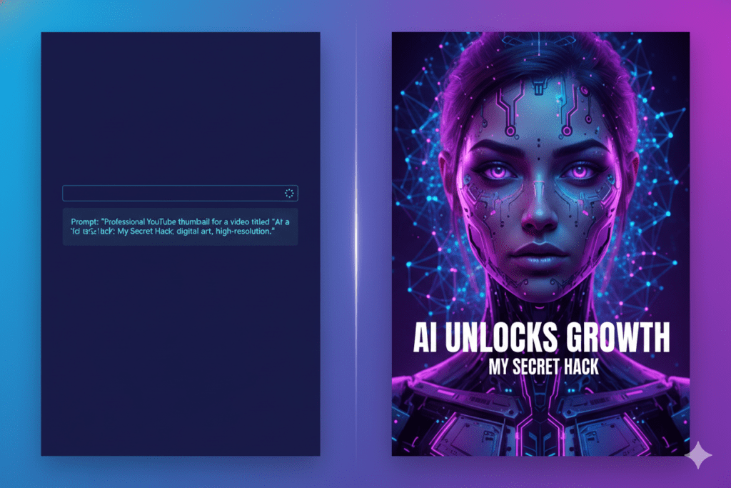 YouTube thumbnail design