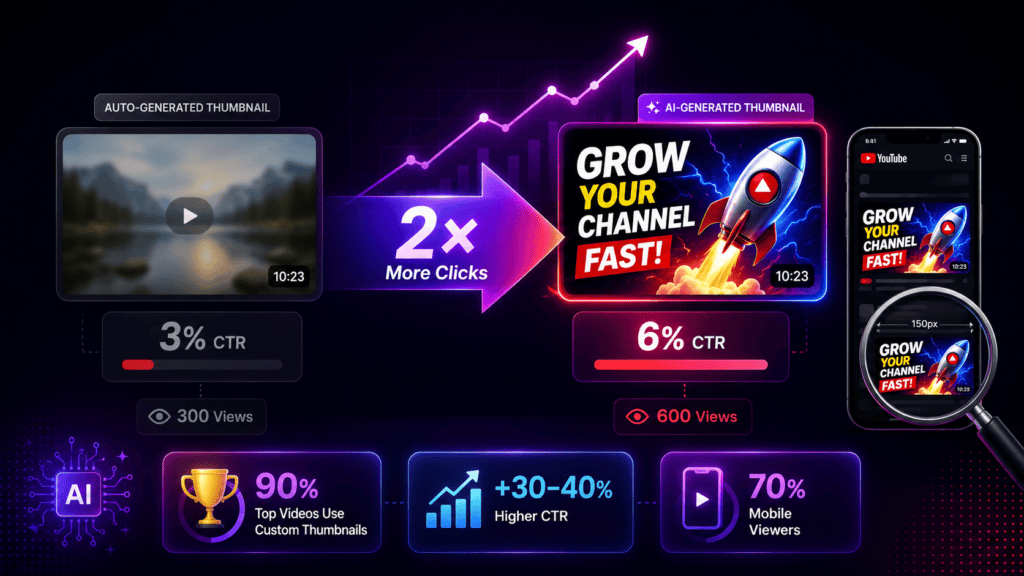 YouTube thumbnail designv