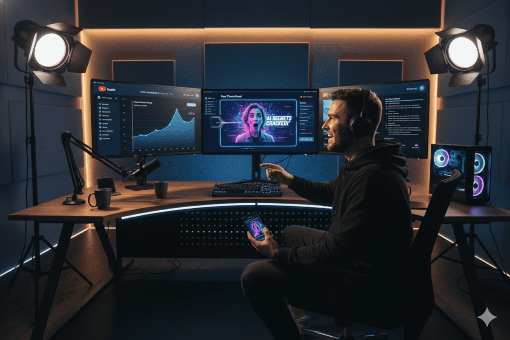 YouTube thumbnail generator AI