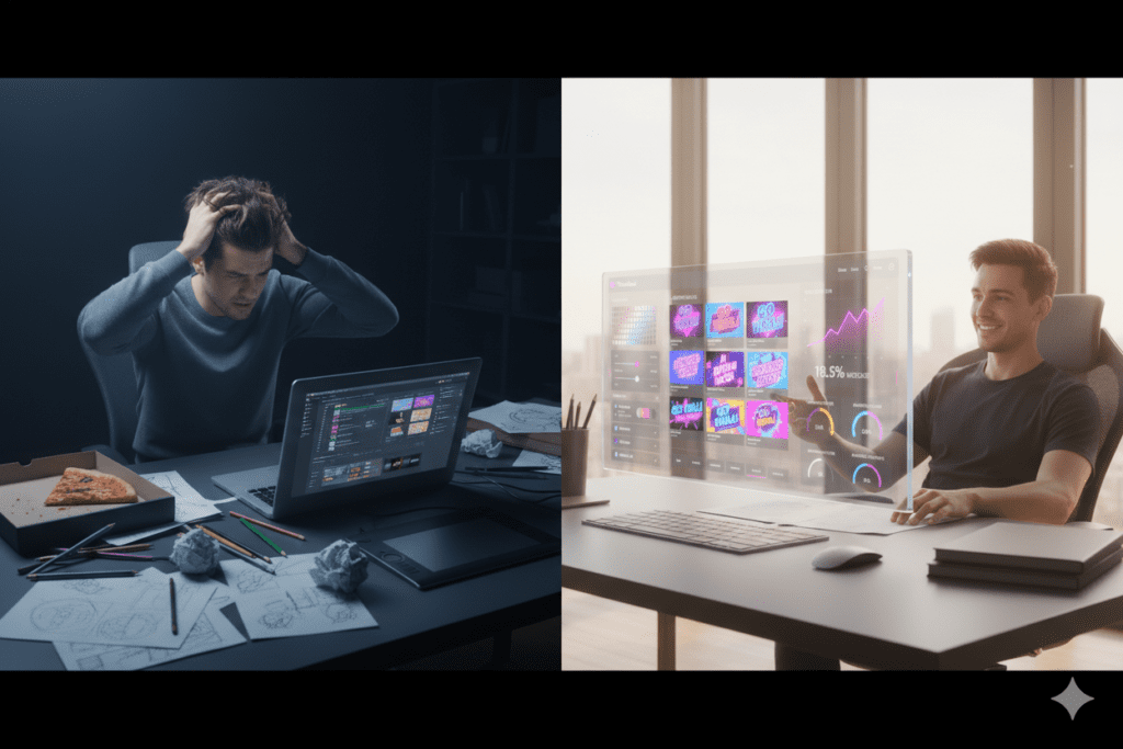 YouTube thumbnail maker AI no watermark free