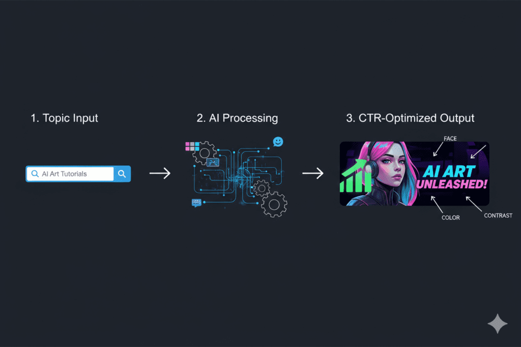 YouTube thumbnail maker AI