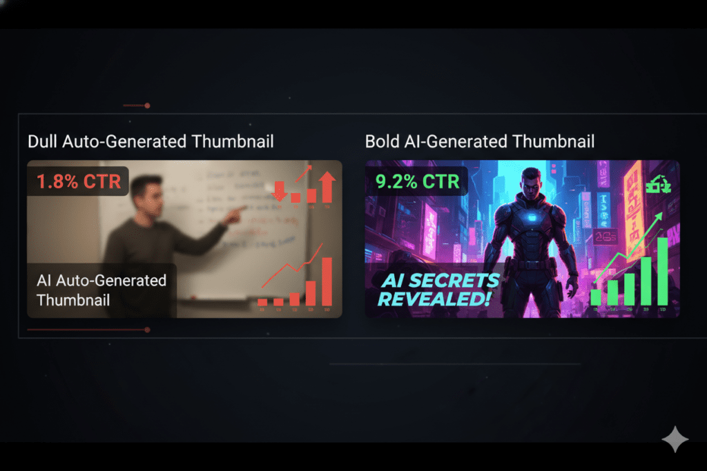 YouTube thumbnail maker AI