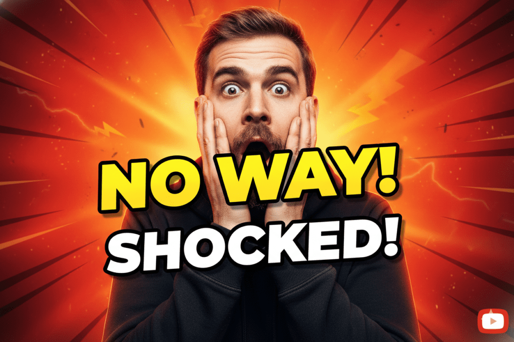 YouTube thumbnail tips high contrast text faces