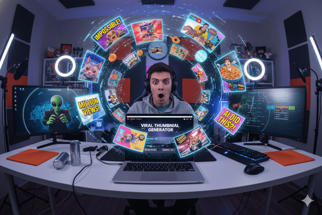 You're Losing Views Every Day Without a YouTube Thumbnail Maker Free AI — Here's the Fix