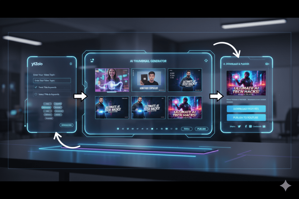 best AI tools for YouTube thumbnails