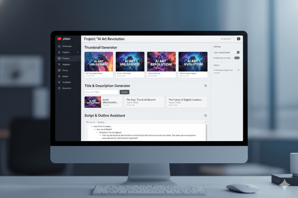 best free AI thumbnail creator for YouTube