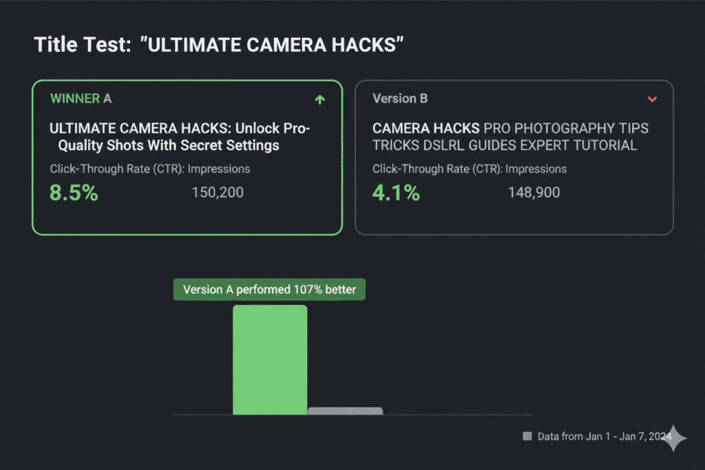 best title length for YouTube videos