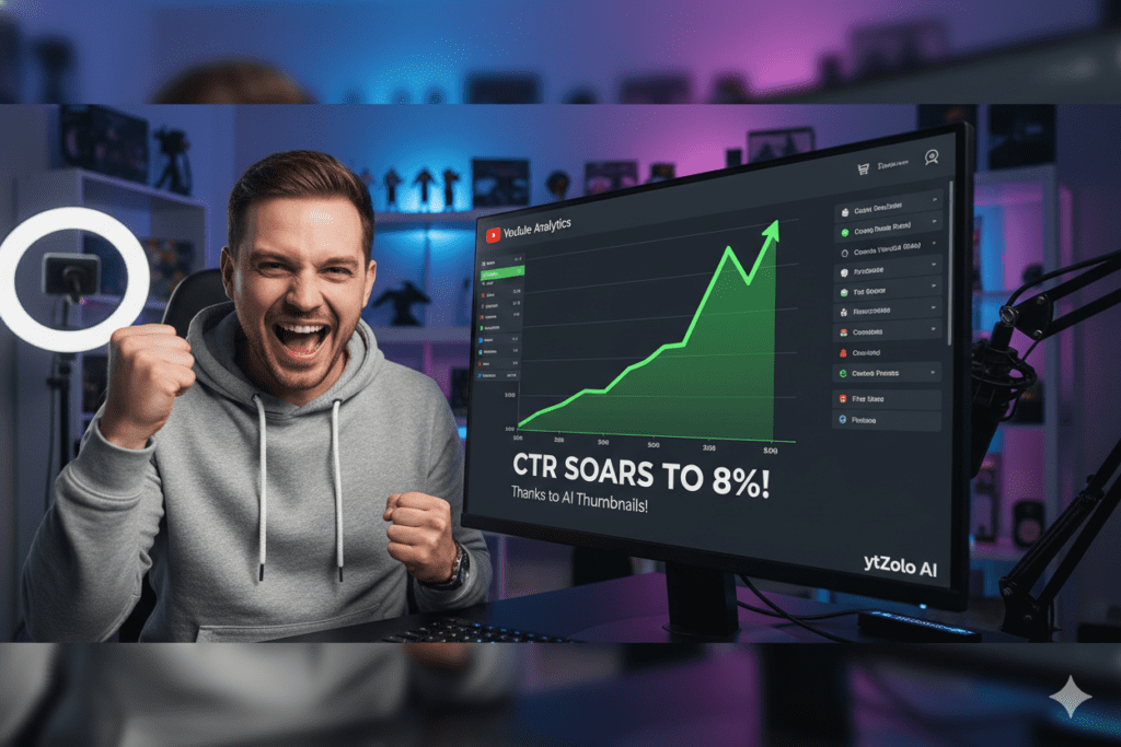 free AI YouTube thumbnail generator