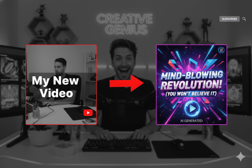 free AI YouTube thumbnail maker