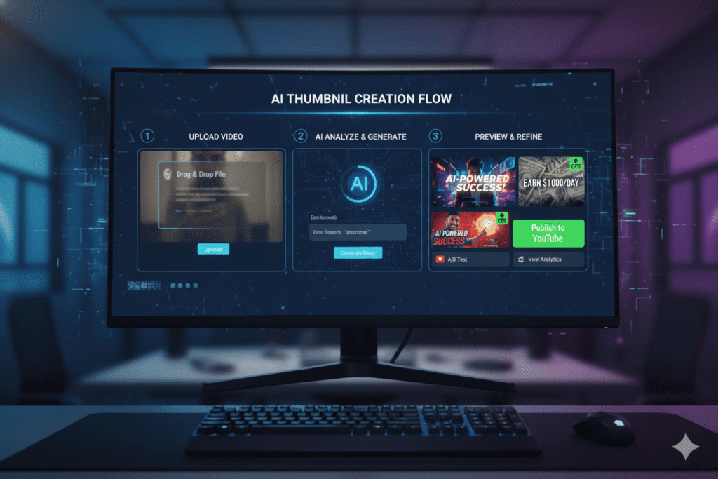 free youtube thumbnail maker ai