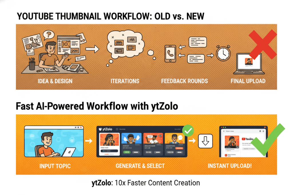 how to make youtube thumbnails with ai