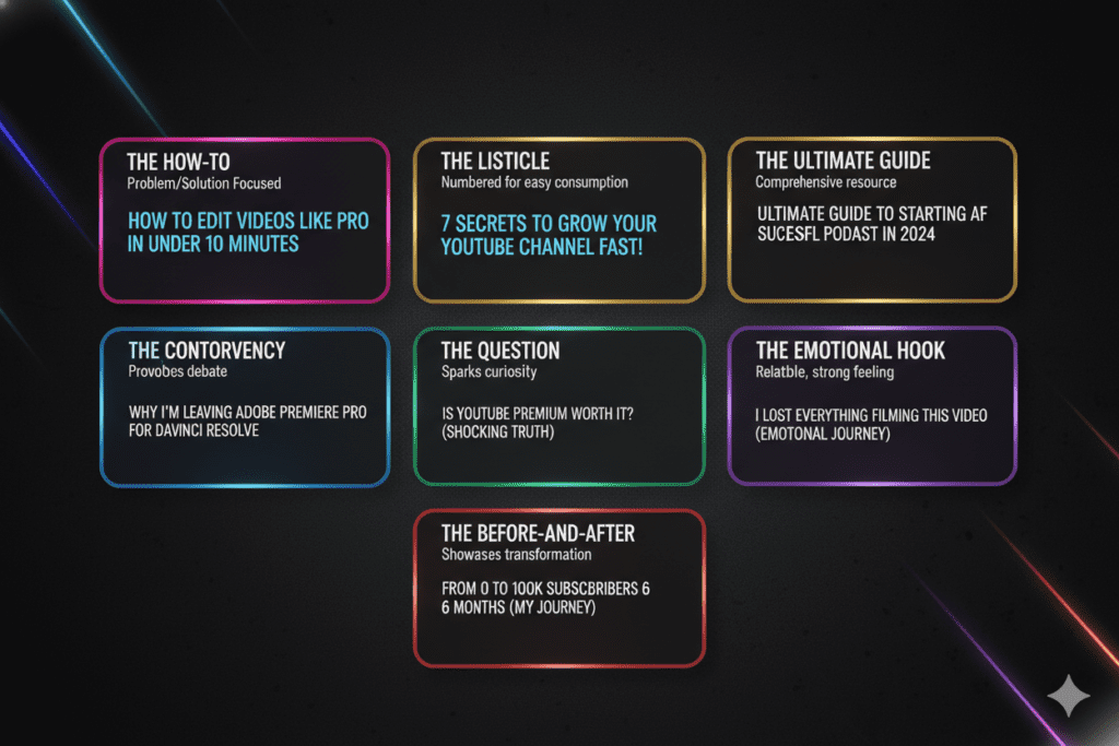 how to name YouTube videos