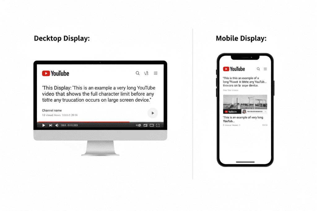 ideal youtube title length for CTRdfb