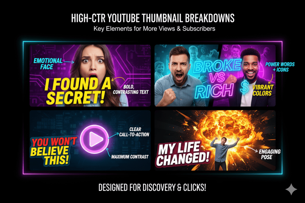 online AI thumbnail generator for YouTube videos