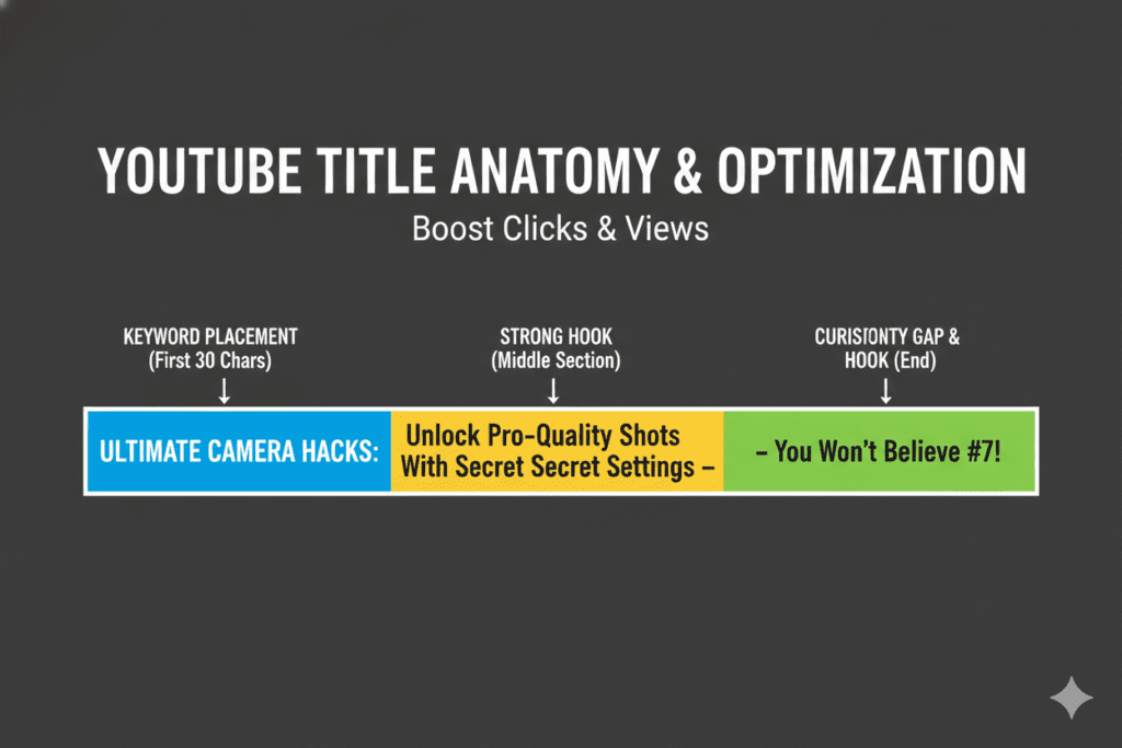 optimal YouTube title length for SEO