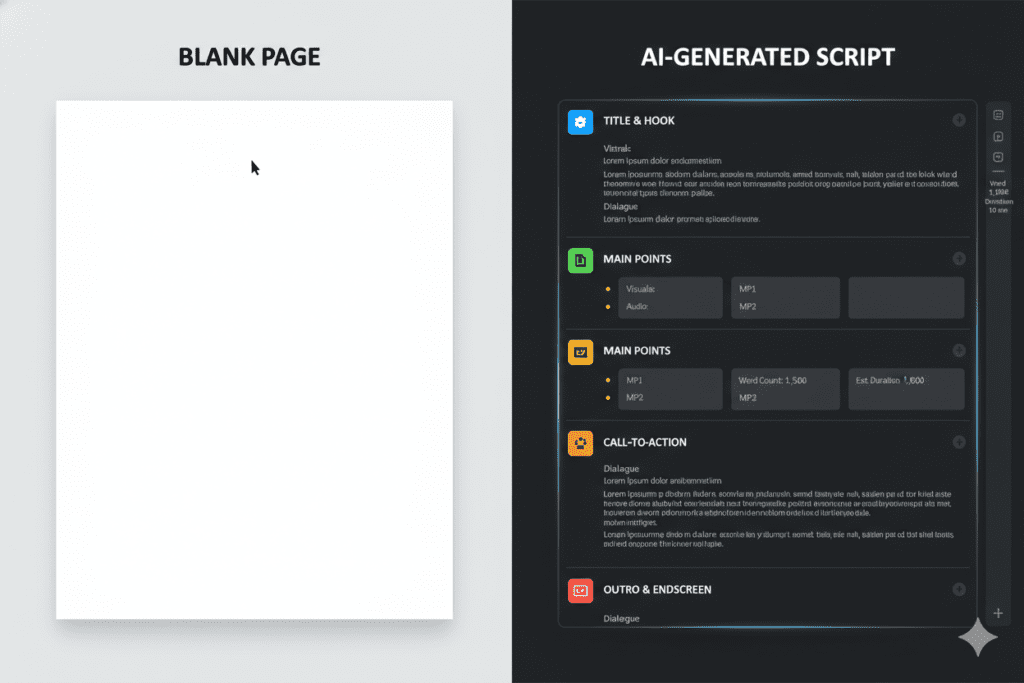 youtube script generator ai