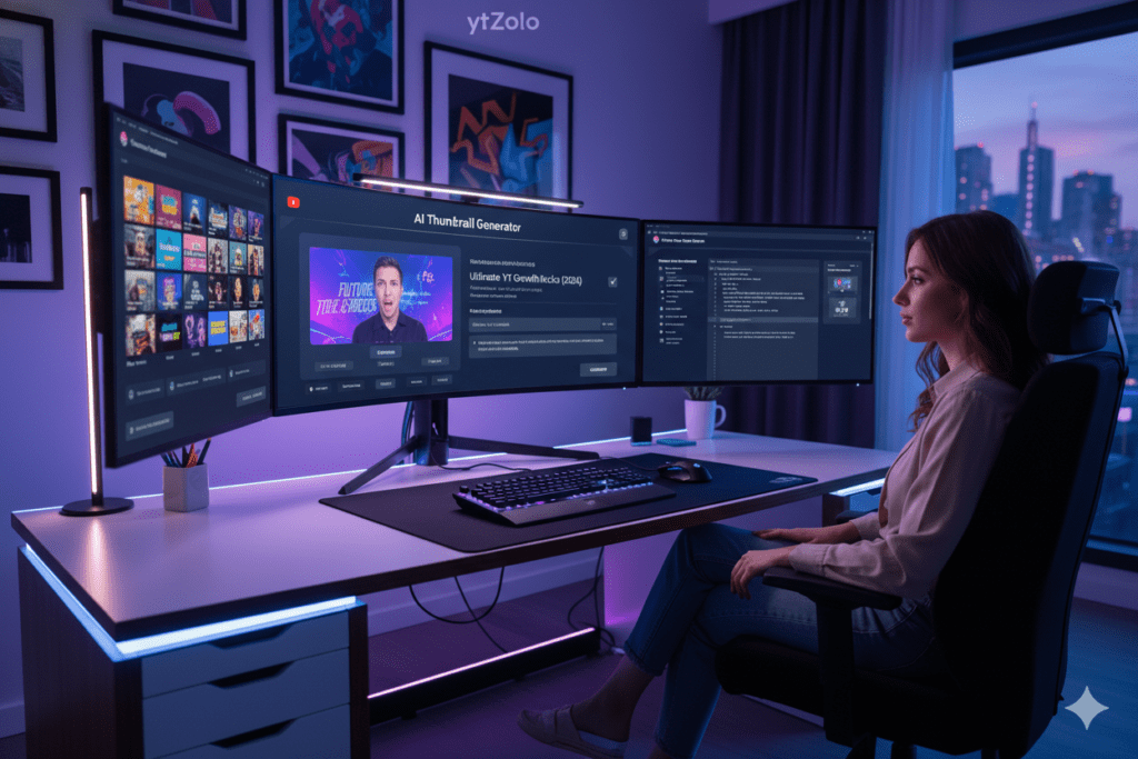youtube thumbnail generator ai free