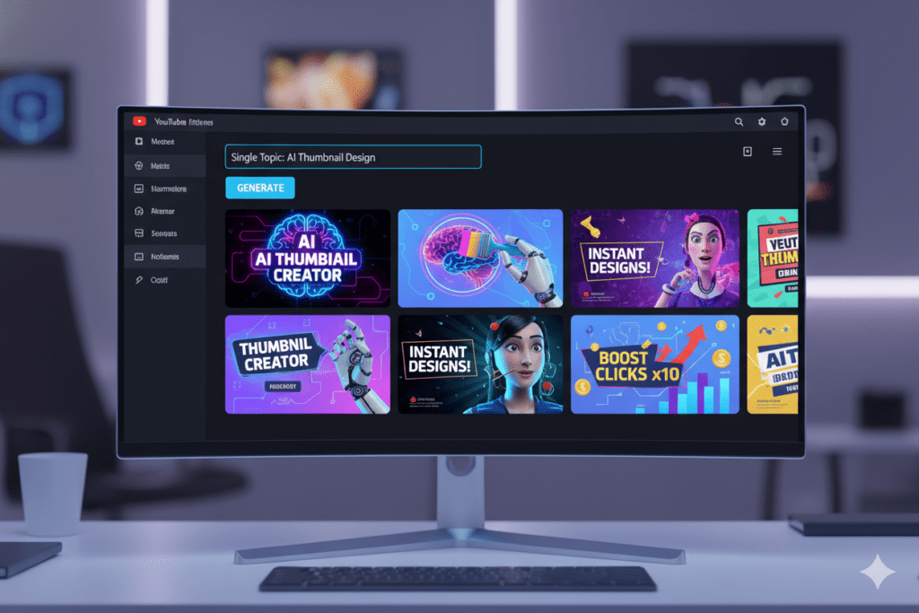 youtube thumbnails generator
