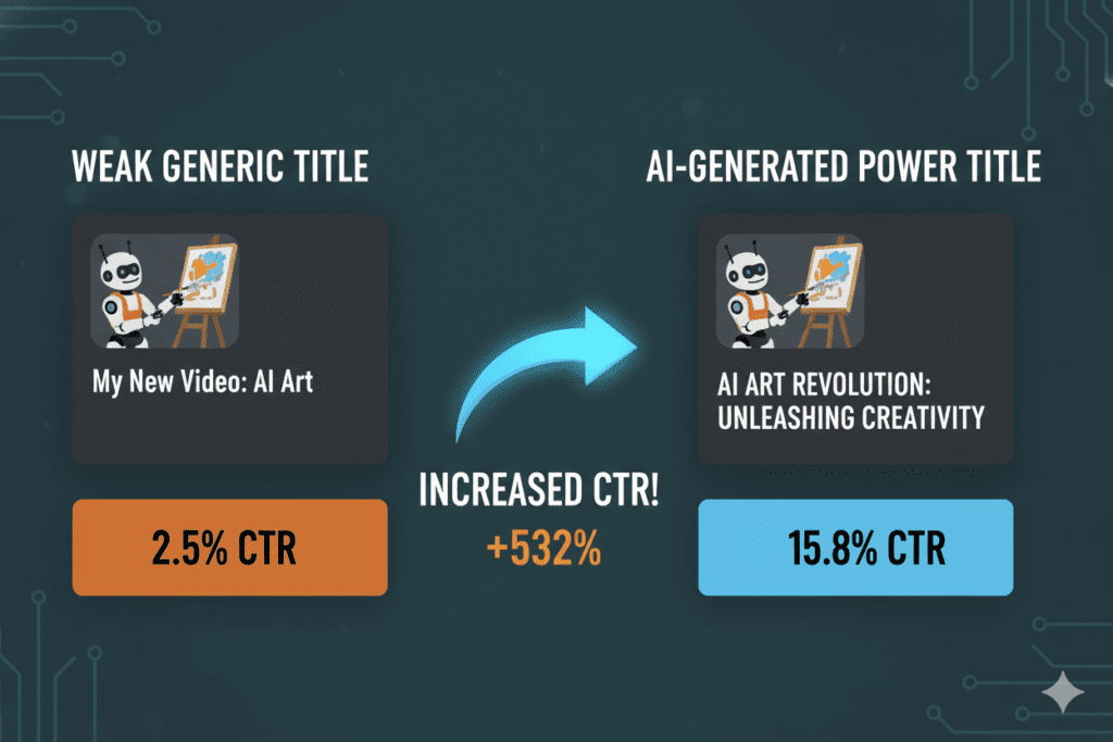 AI YouTube title generator