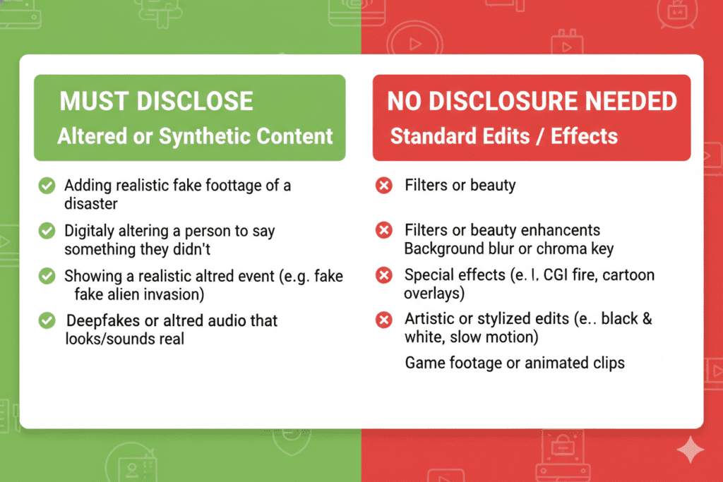 YouTube Just Changed the Rules: What Every Creator Must Know About AI Disclosure and Monetization in 2026 3 YouTube AI content monetization policy 2026
